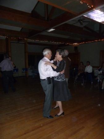 Dr. Cliff & Carolyn Colwell take a spin on the dance floor