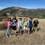 2014 Fall-Kids With Cameras on Volcan Mountain-Photo by Jeff Holt