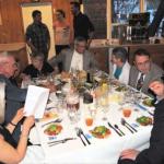 Dinner Dance 2013 guests enjoying dinner-Photo by Jeff Holt